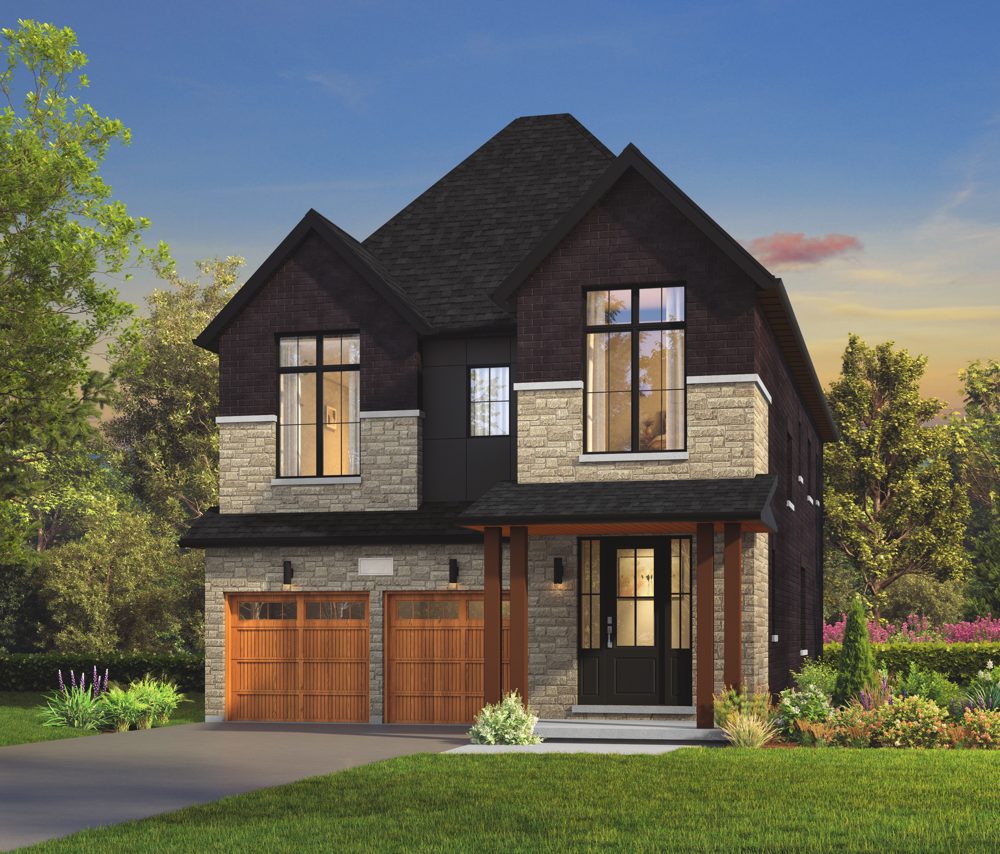 Exterior rendering of The Huntington