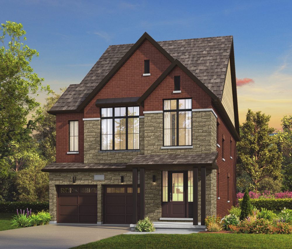 Exterior rendering of The Cambridge