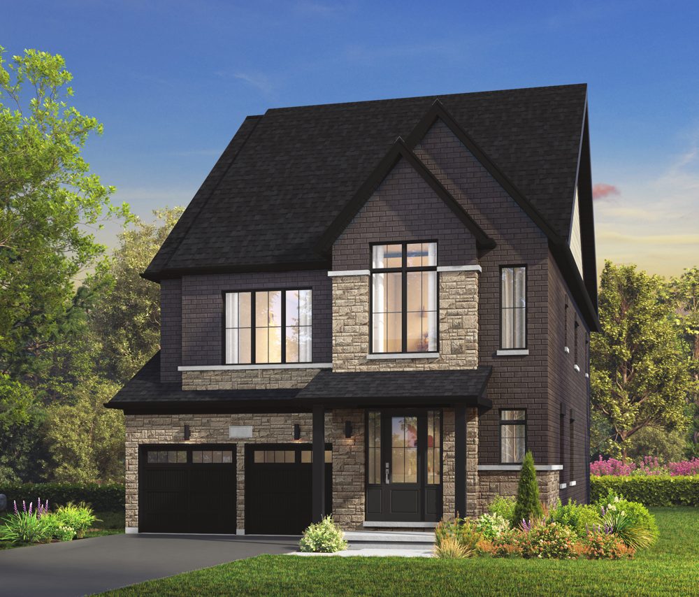 Exterior rendering of The Harrington