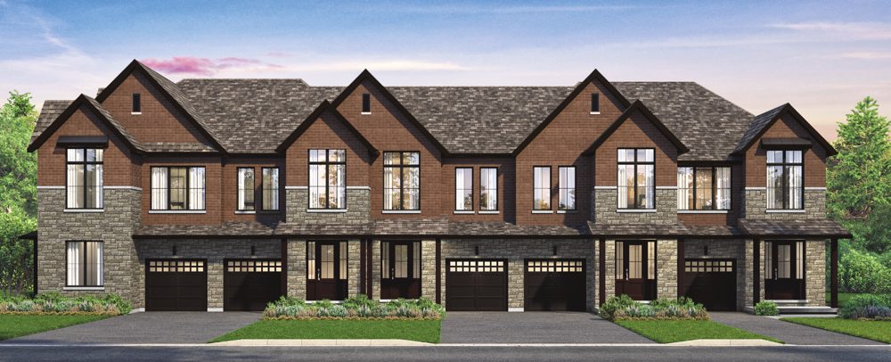Exterior rendering of Traditional Towns