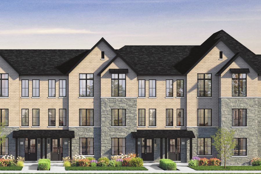 Elevation detail of The Arlington