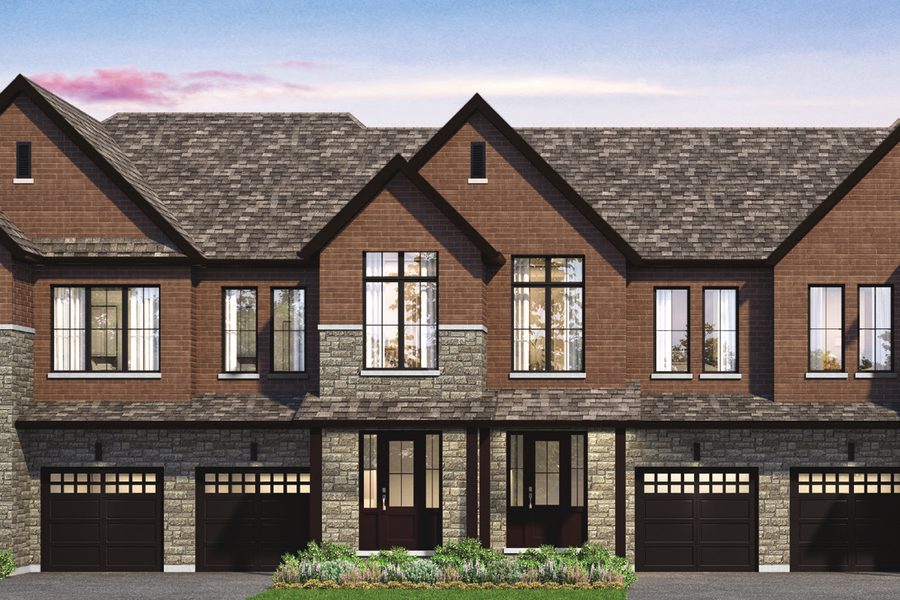 Elevation detail of The Westbrook
